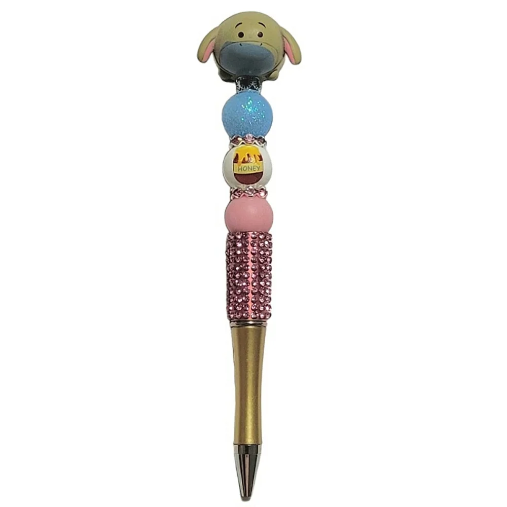 Eeyore Disney Tsum Tsum Beaded Ballpoint Twist Pen Topper